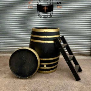 500L Black / Gold + Ladder